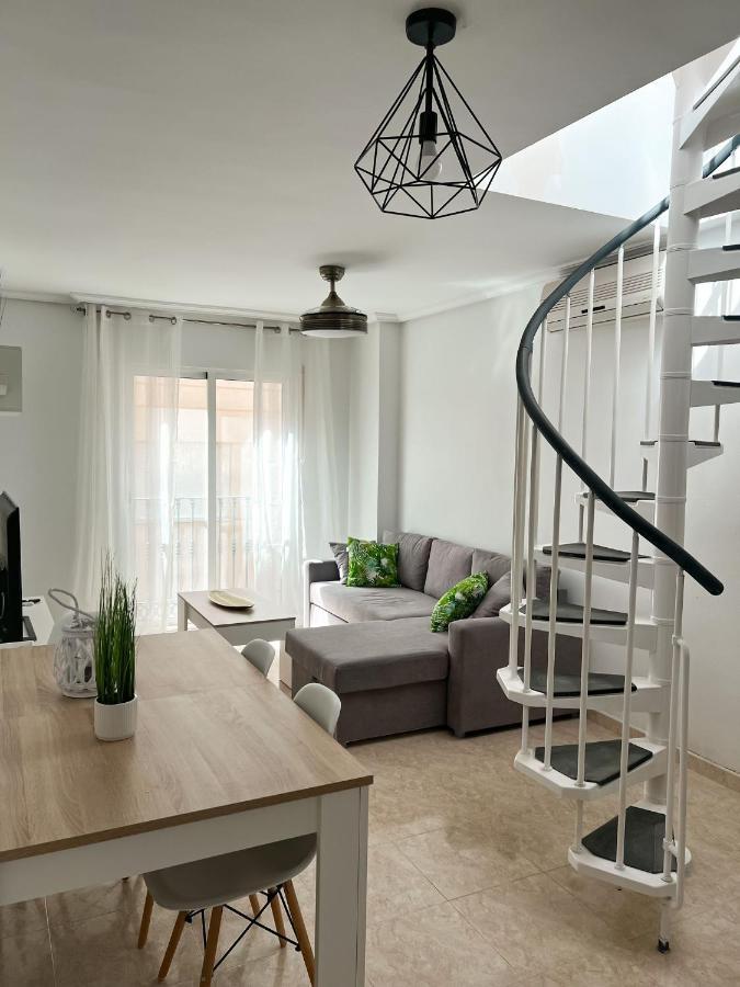 Atico Duplex Con Vista Mar Y Terraza Privada A 200M De La Playa Hasta 6 Personas Apartment Garrucha Exterior photo